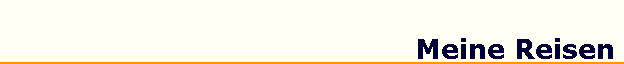 Meine Reisen