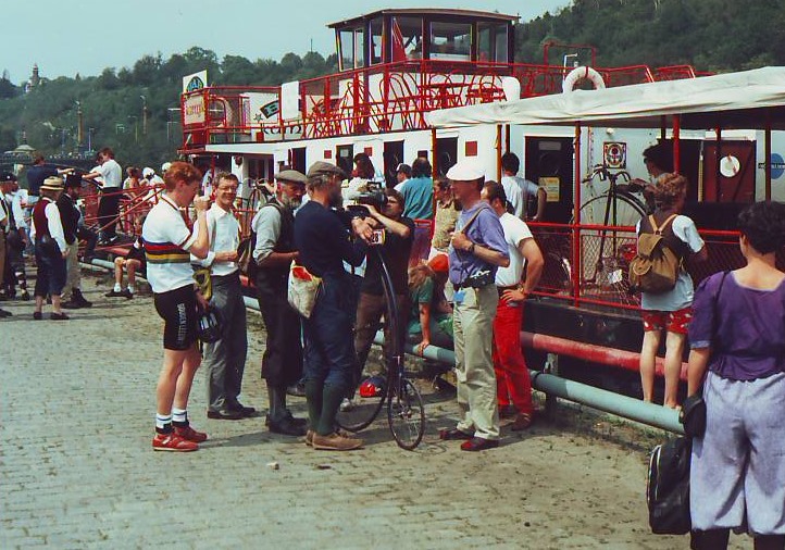 Einschiffung der Rder 