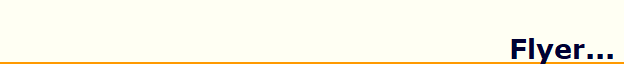 Flyer...