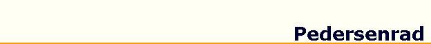 Pedersenrad