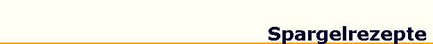 Spargelrezepte