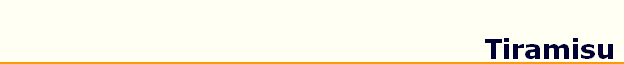 Tiramisu