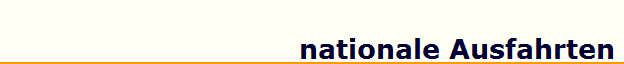 nationale Ausfahrten
